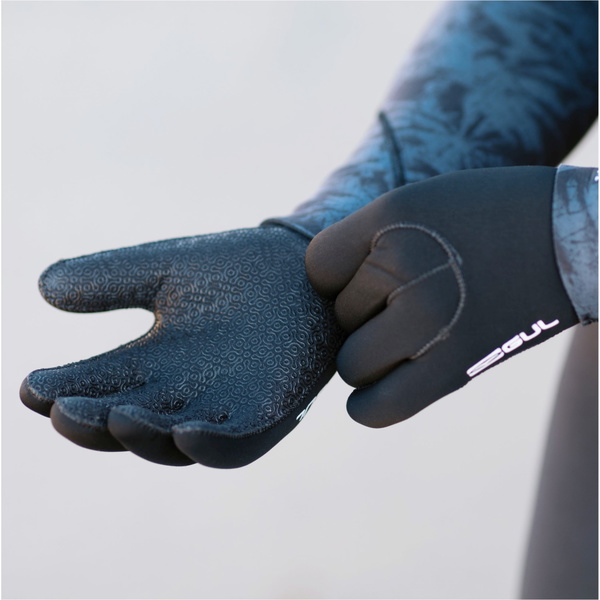2026 Gul 5mm Power Natur Gloves GL1229 - Black